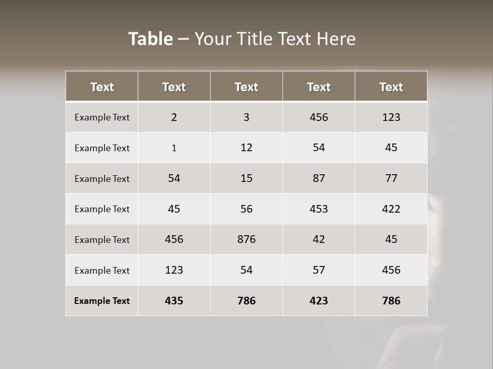 Thinking Dreaming Sly PowerPoint Template