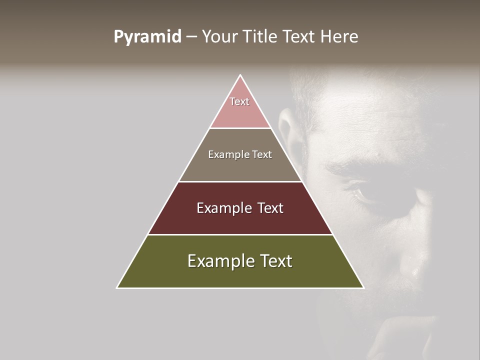 Thinking Dreaming Sly PowerPoint Template