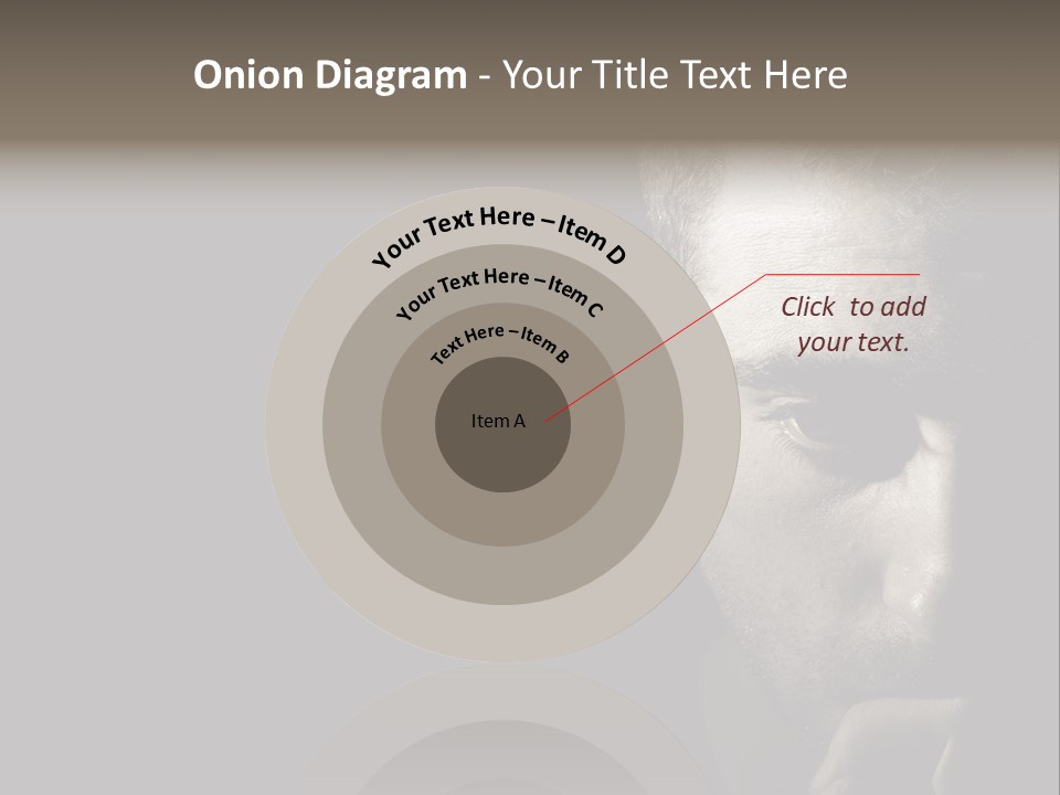 Thinking Dreaming Sly PowerPoint Template