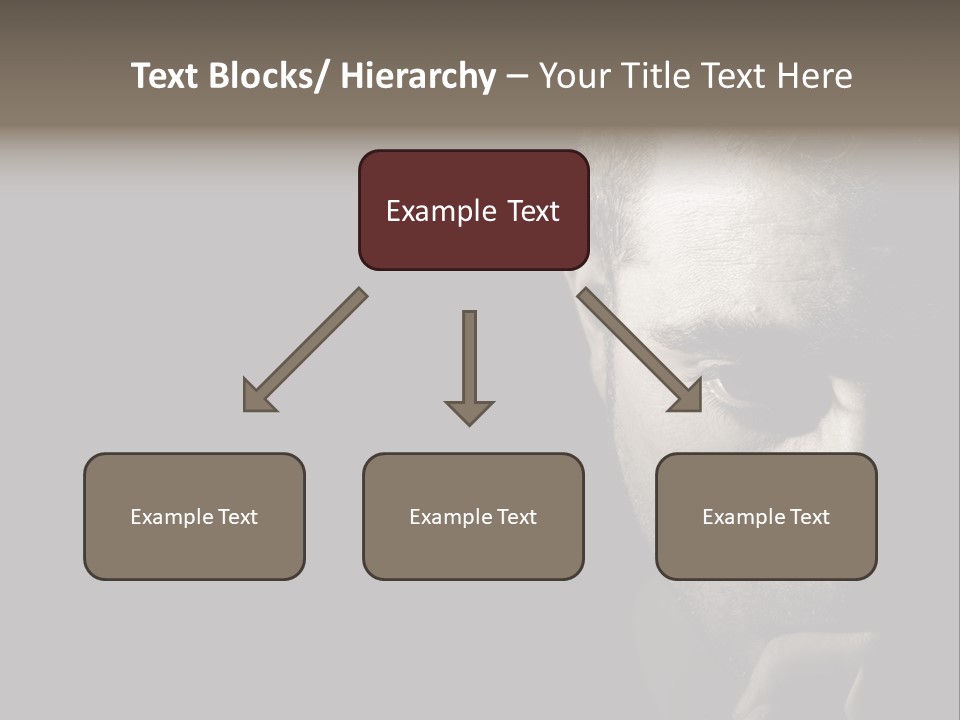 Thinking Dreaming Sly PowerPoint Template