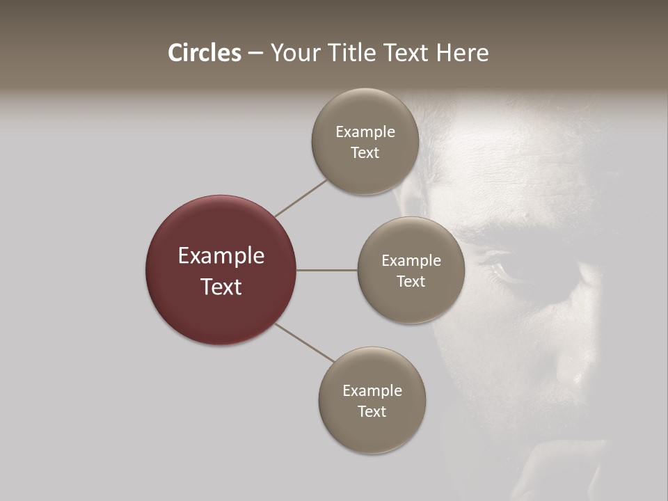 Thinking Dreaming Sly PowerPoint Template