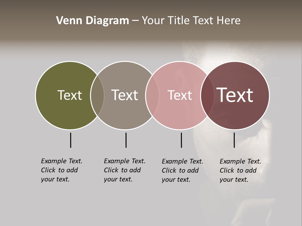 Thinking Dreaming Sly PowerPoint Template