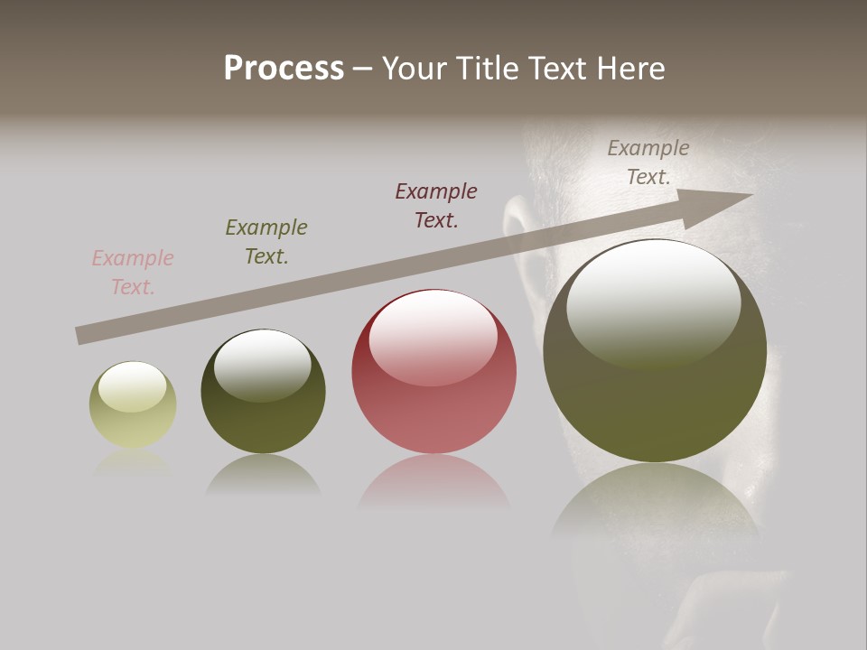 Thinking Dreaming Sly PowerPoint Template