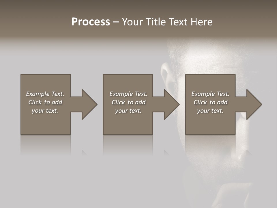 Thinking Dreaming Sly PowerPoint Template