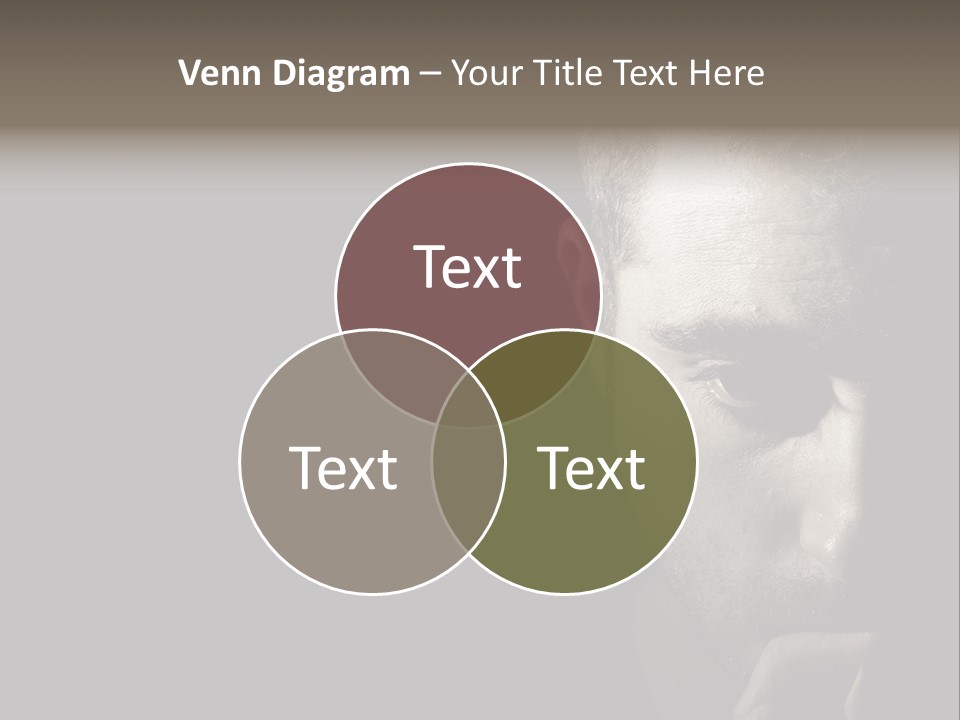 Thinking Dreaming Sly PowerPoint Template