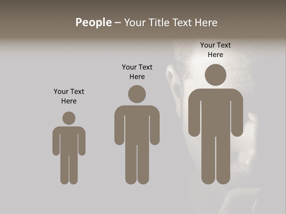 Thinking Dreaming Sly PowerPoint Template