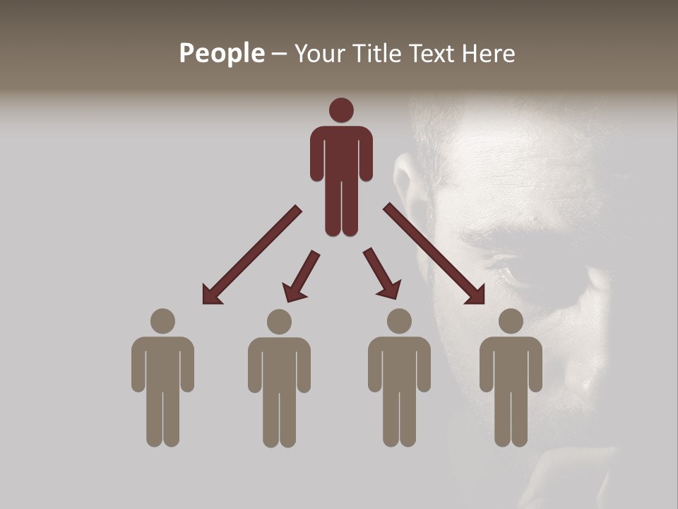 Thinking Dreaming Sly PowerPoint Template