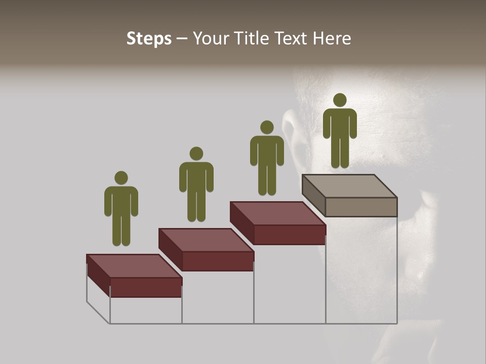 Thinking Dreaming Sly PowerPoint Template