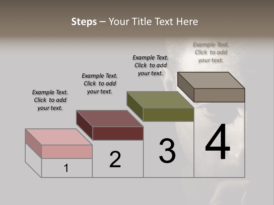 Thinking Dreaming Sly PowerPoint Template