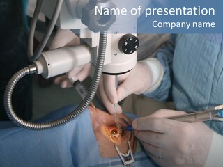 Worker Surgery Team PowerPoint Template