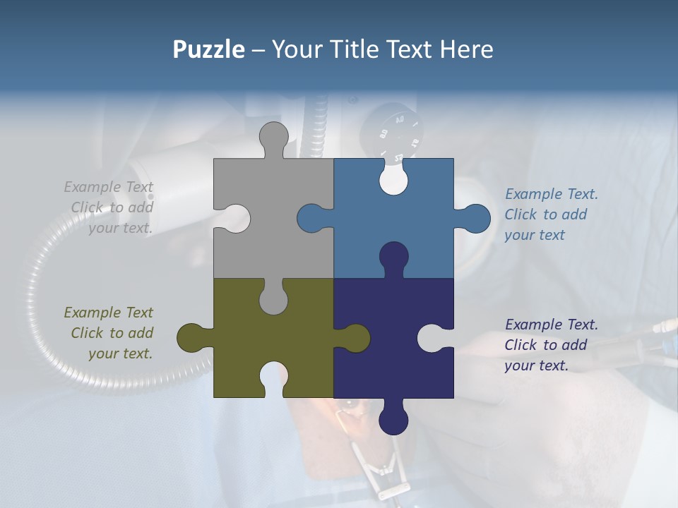 Worker Surgery Team PowerPoint Template