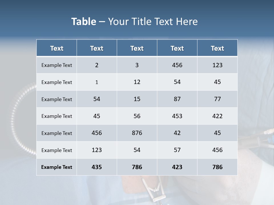 Worker Surgery Team PowerPoint Template