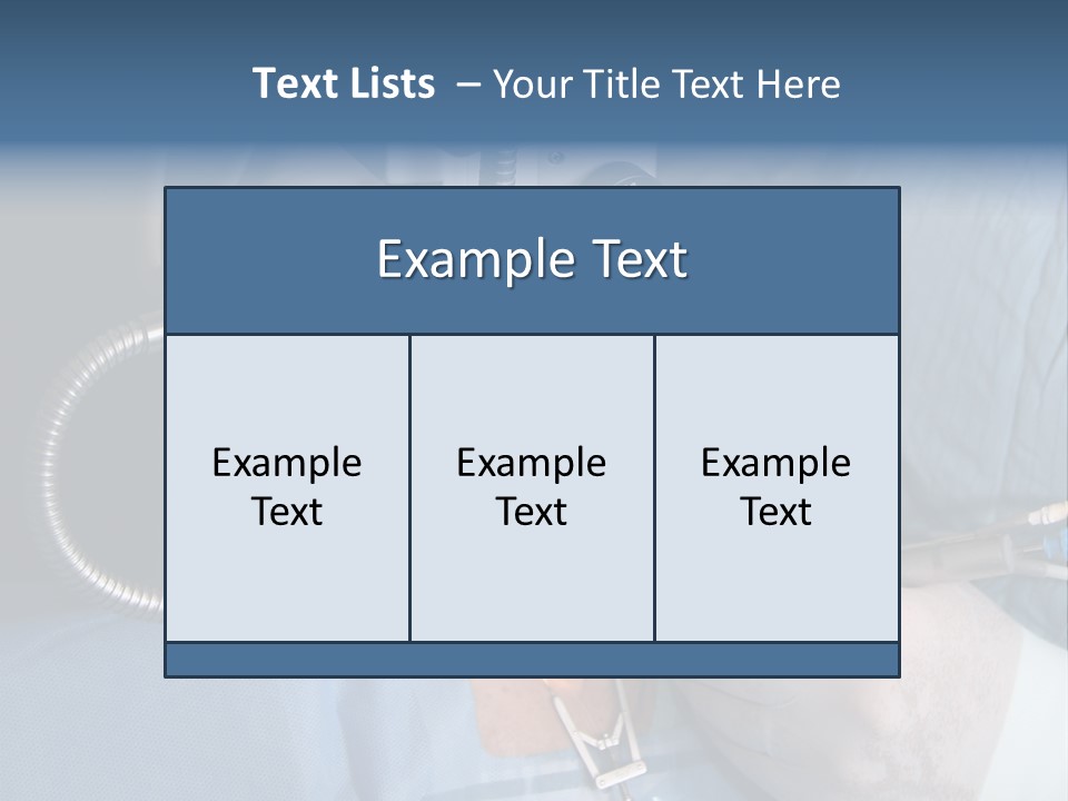 Worker Surgery Team PowerPoint Template