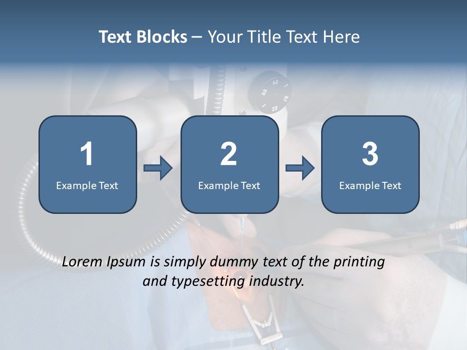 Worker Surgery Team PowerPoint Template