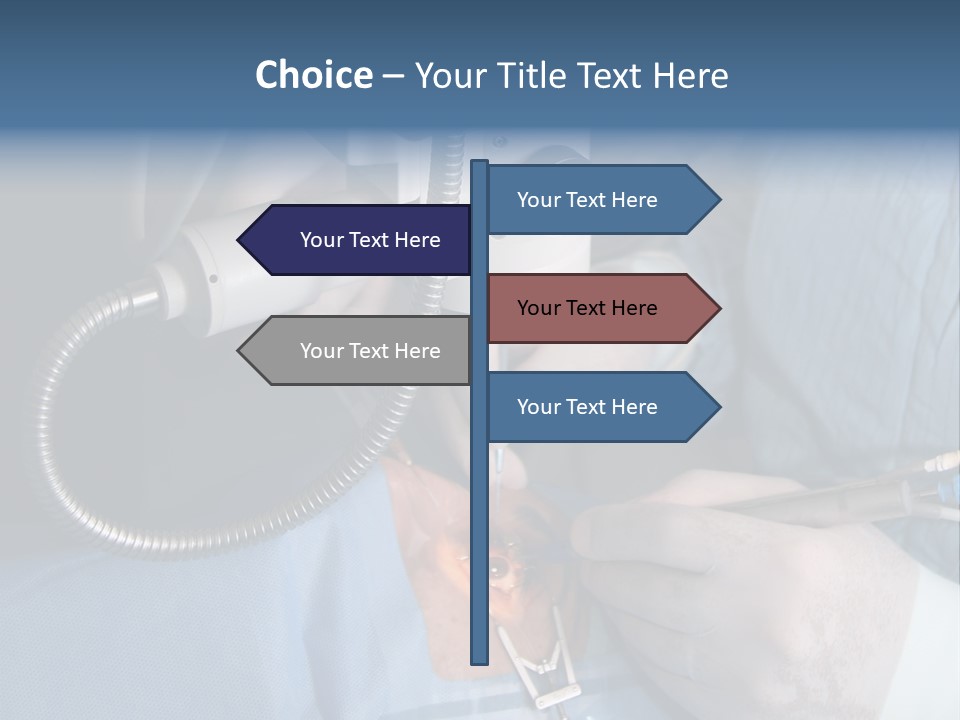 Worker Surgery Team PowerPoint Template