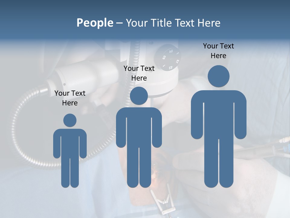 Worker Surgery Team PowerPoint Template