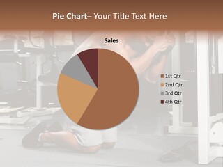 Trainer Fit Crunch PowerPoint Template