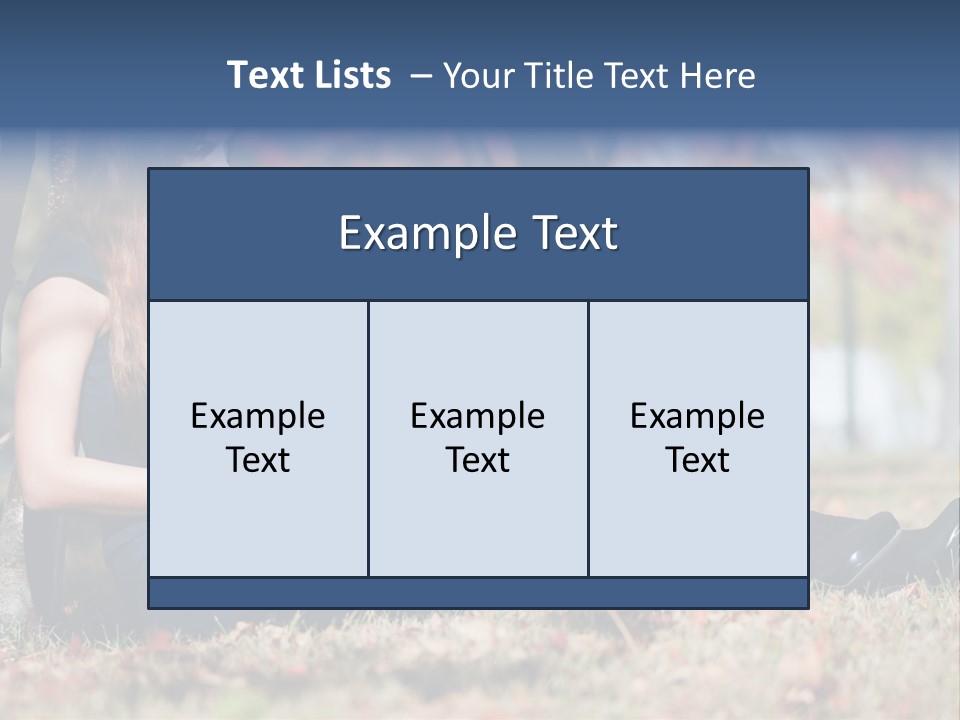 A Woman Sitting On The Ground Reading A Book PowerPoint Template