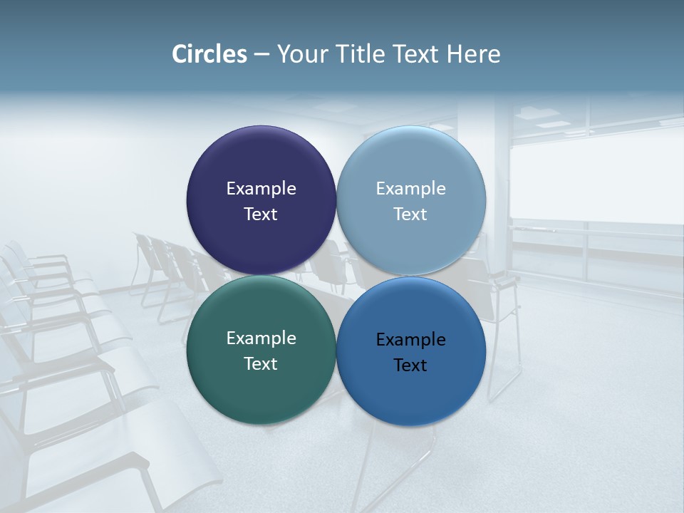 Group Ceiling School PowerPoint Template