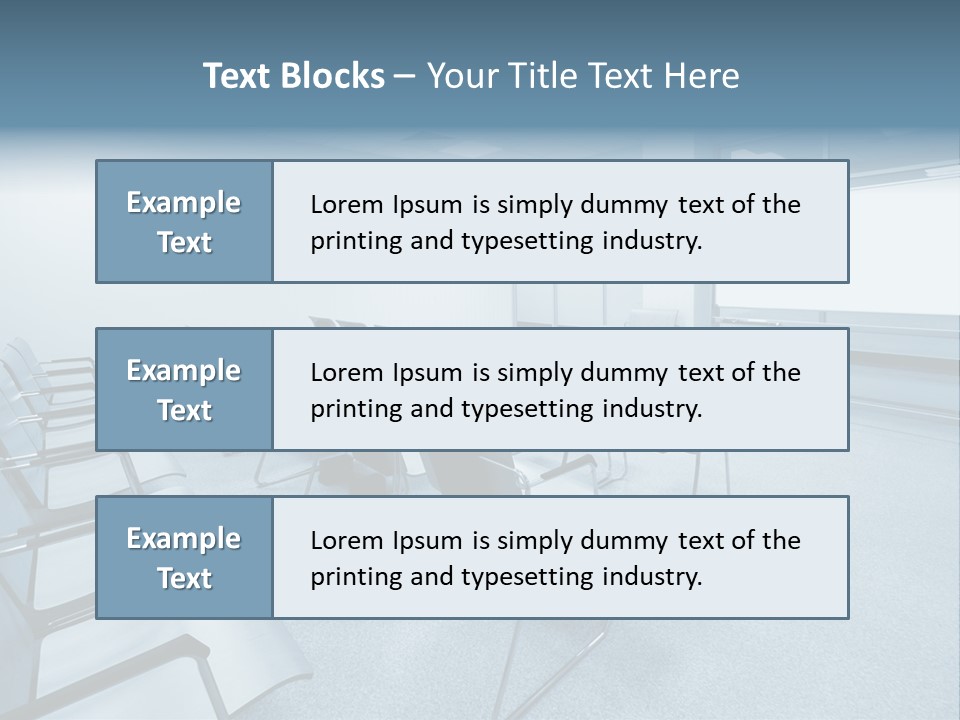 Group Ceiling School PowerPoint Template