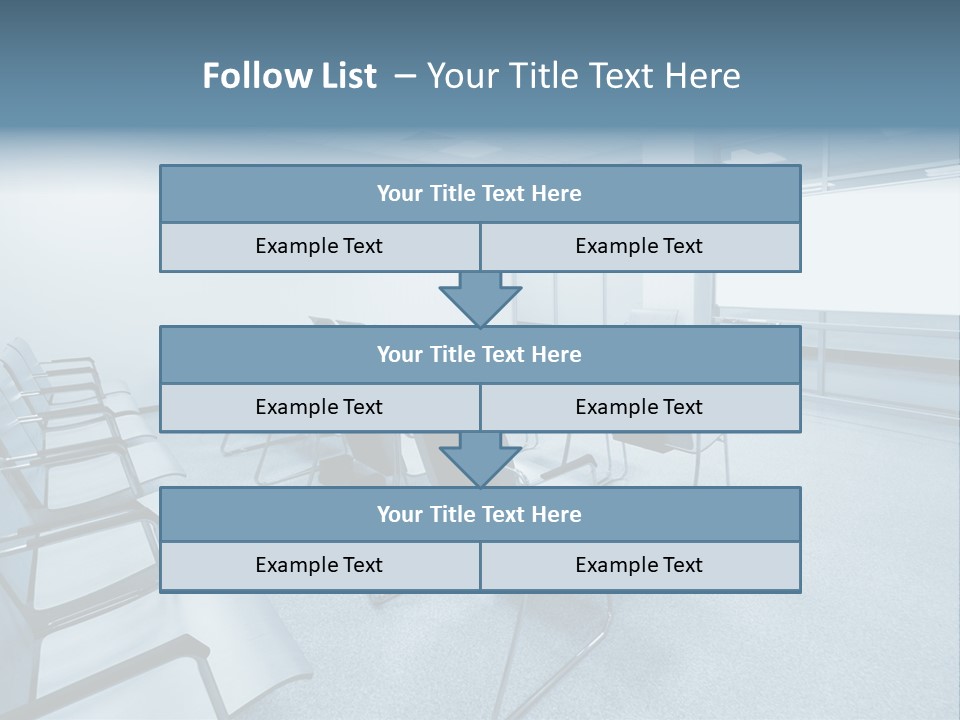 Group Ceiling School PowerPoint Template
