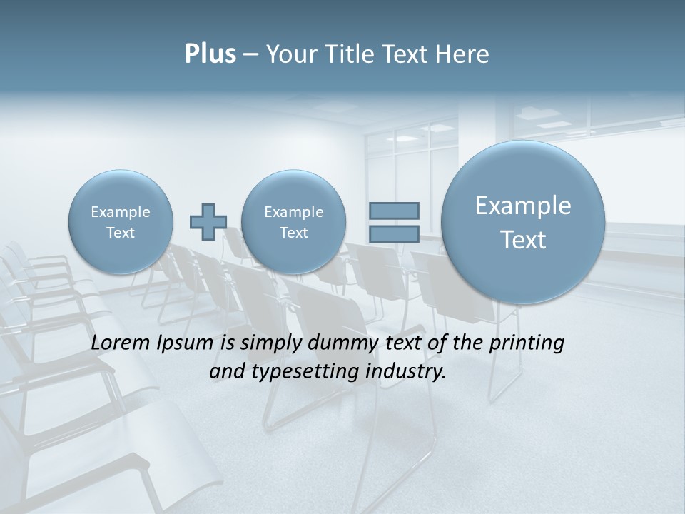Group Ceiling School PowerPoint Template