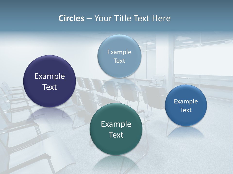 Group Ceiling School PowerPoint Template