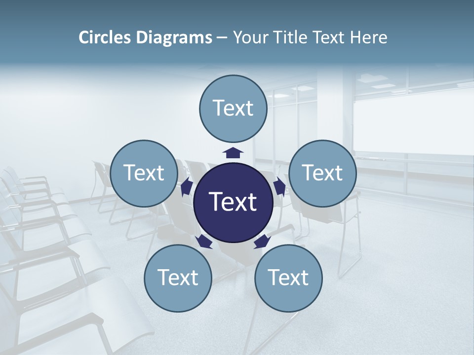 Group Ceiling School PowerPoint Template