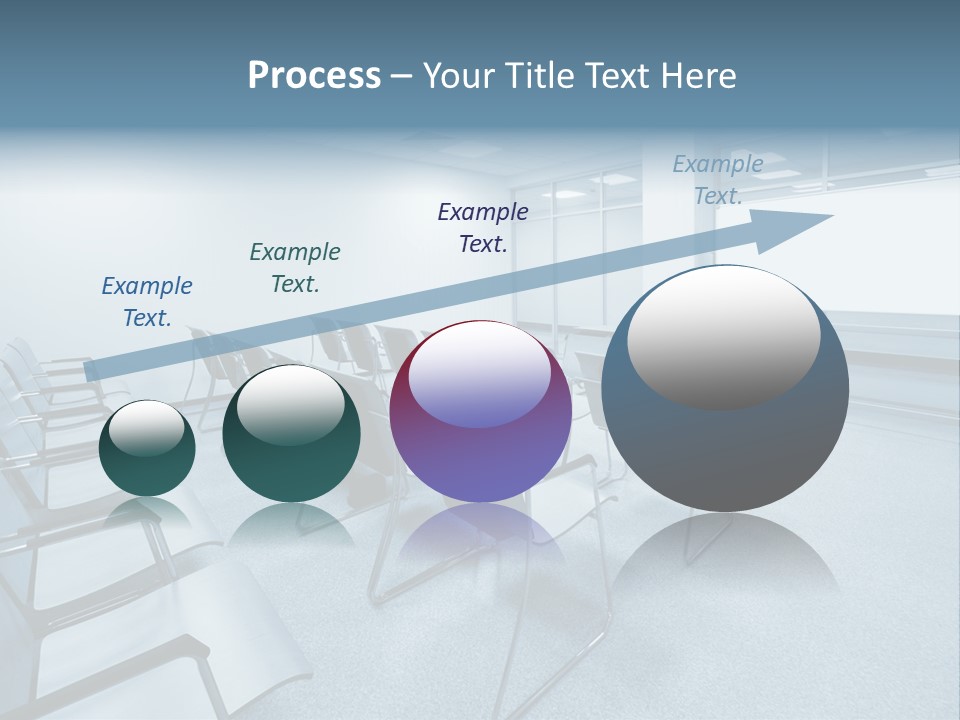 Group Ceiling School PowerPoint Template