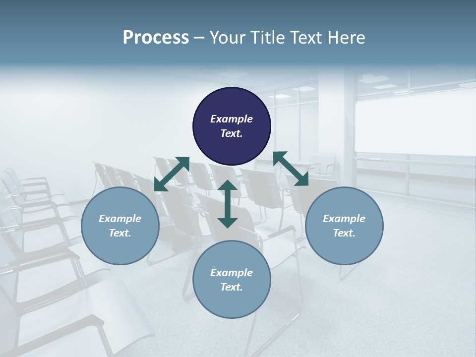 Group Ceiling School PowerPoint Template