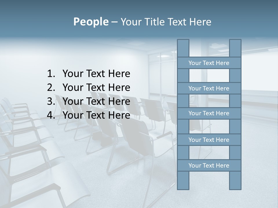 Group Ceiling School PowerPoint Template