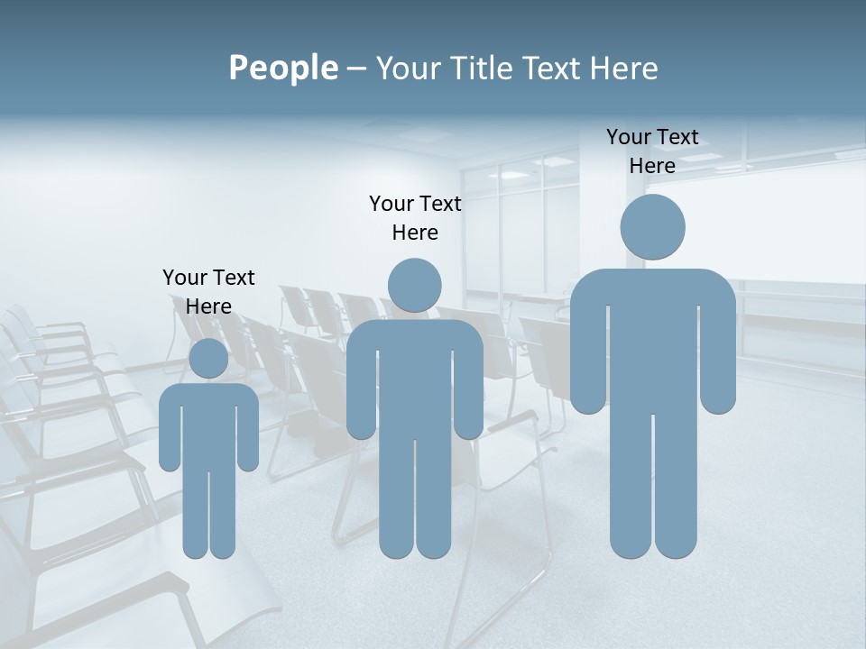 Group Ceiling School PowerPoint Template