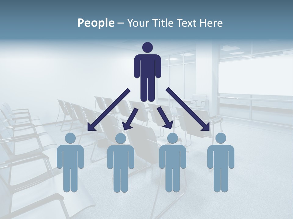Group Ceiling School PowerPoint Template