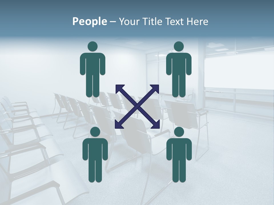 Group Ceiling School PowerPoint Template