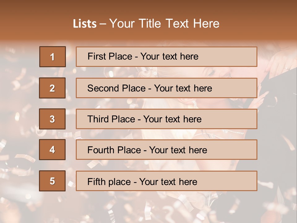 Black White Bride PowerPoint Template