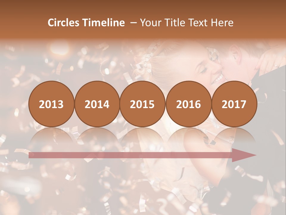 Black White Bride PowerPoint Template