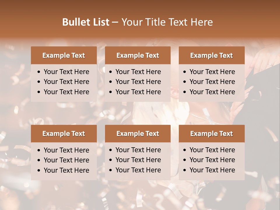 Black White Bride PowerPoint Template