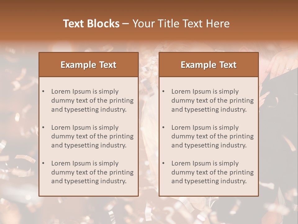 Black White Bride PowerPoint Template