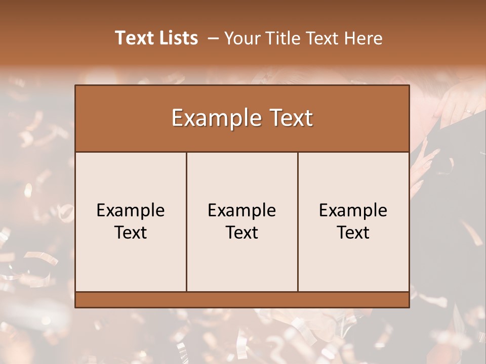 Black White Bride PowerPoint Template