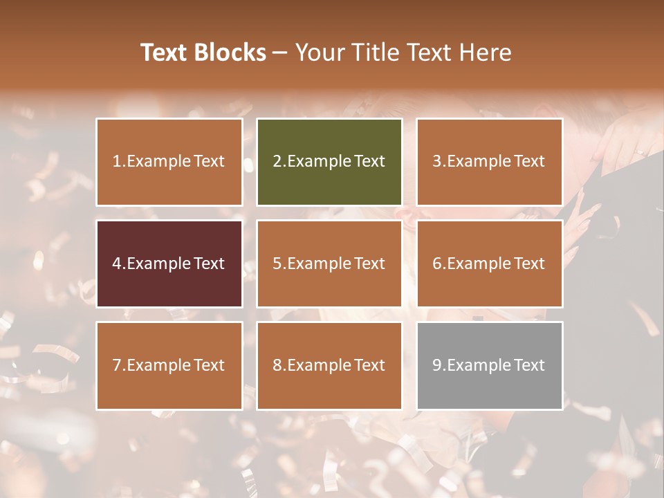 Black White Bride PowerPoint Template