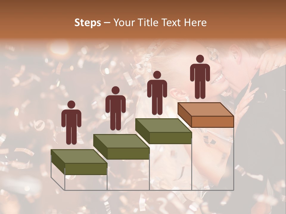 Black White Bride PowerPoint Template