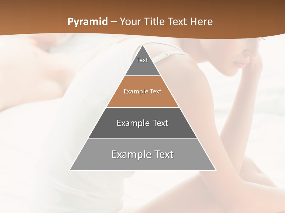 Female Person Relationship PowerPoint Template