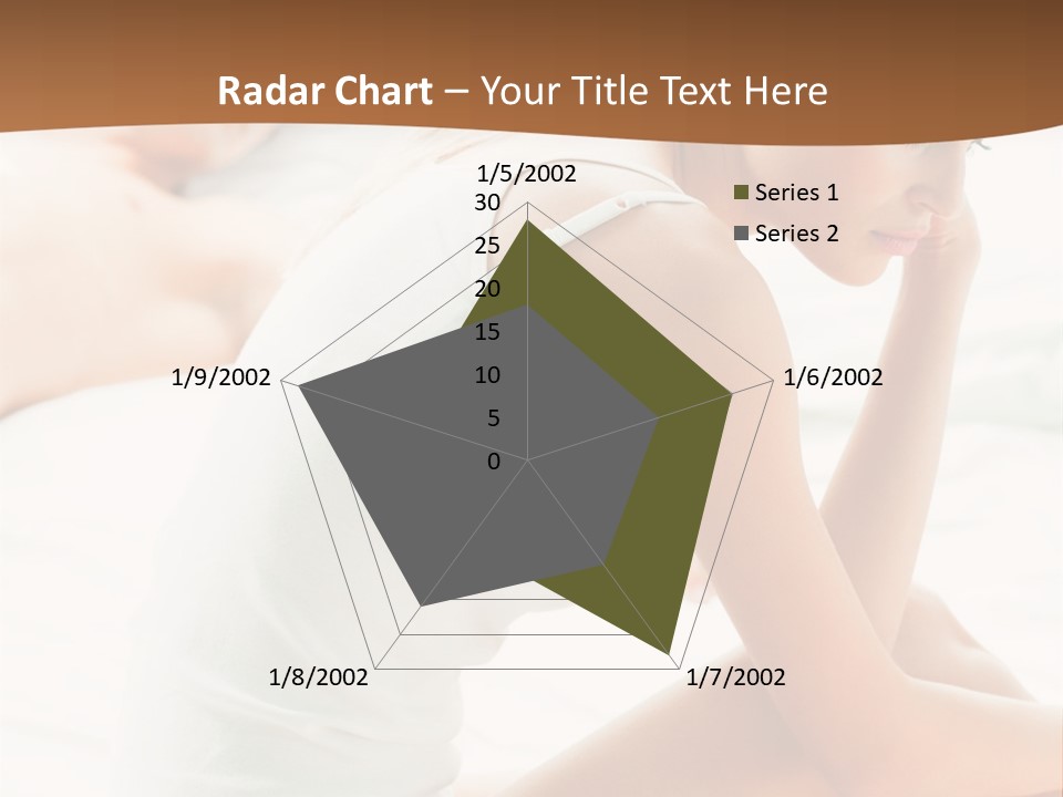Female Person Relationship PowerPoint Template