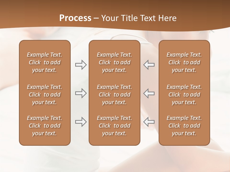 Female Person Relationship PowerPoint Template