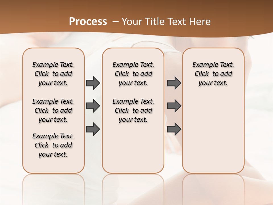 Female Person Relationship PowerPoint Template