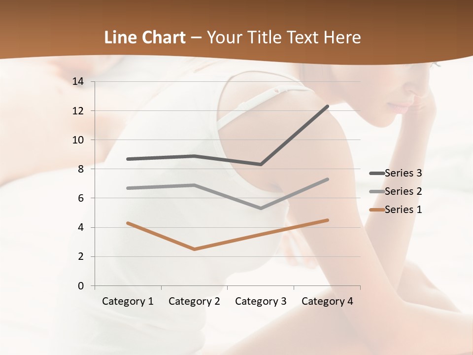 Female Person Relationship PowerPoint Template