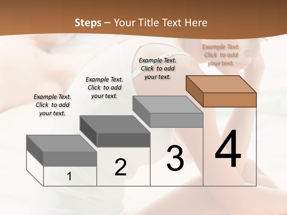 Female Person Relationship PowerPoint Template