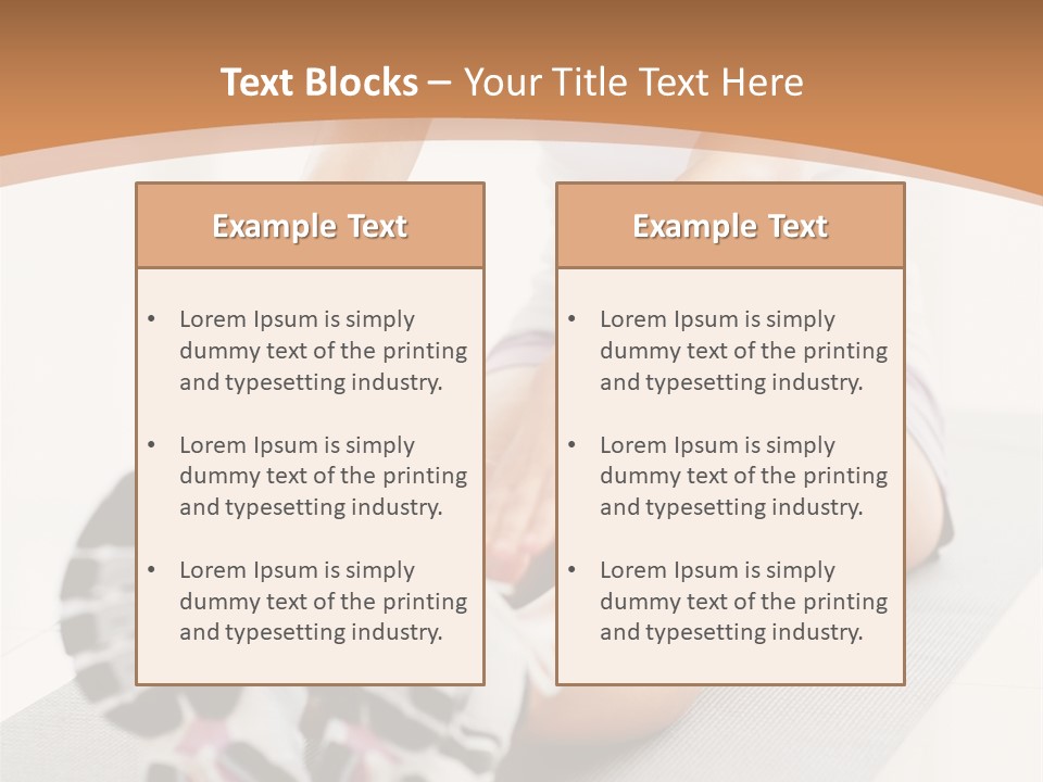 Village Locations Saone PowerPoint Template