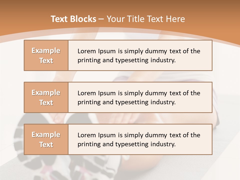 Village Locations Saone PowerPoint Template