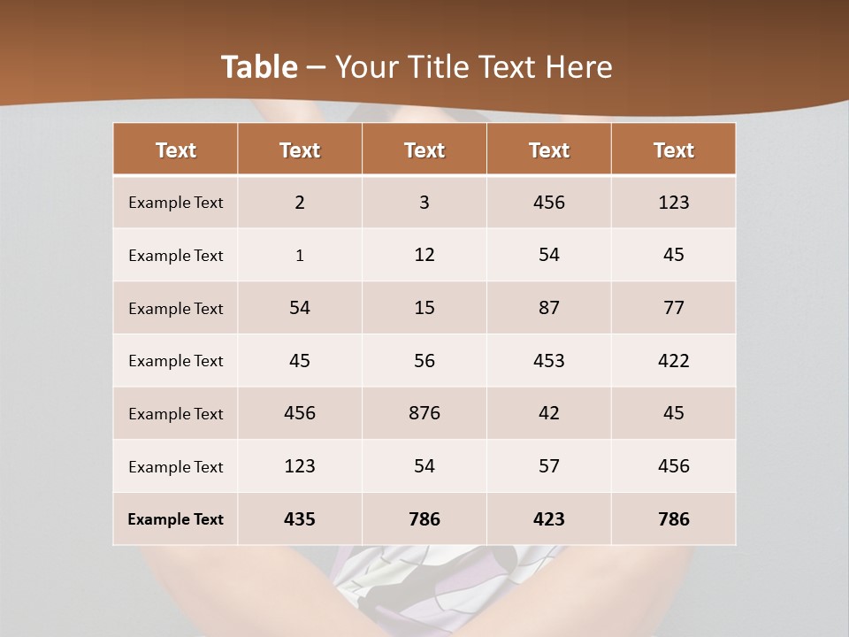 Shot One Face PowerPoint Template